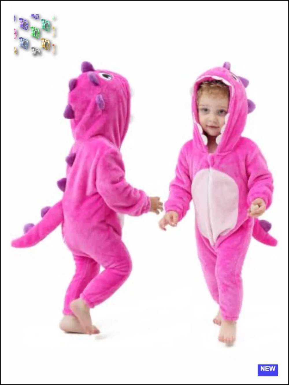 Soft Flannel Baby Animal Onesie Halloween Cosplay Costume Romper
